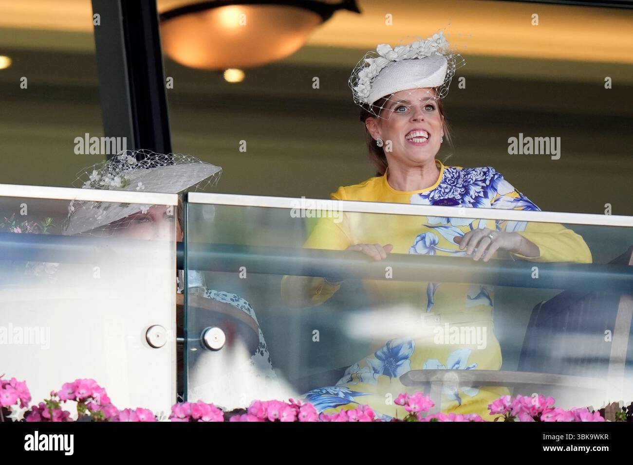 Princess Beatrice attending day three of Royal Ascot at Ascot ...