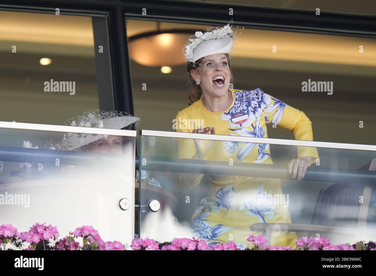 Princess Beatrice attending day three of Royal Ascot at Ascot ...