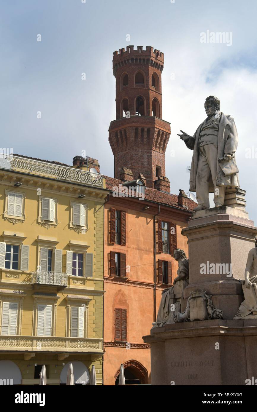 Piazza Cavour is the most important square in Vercelli. It is famous ...