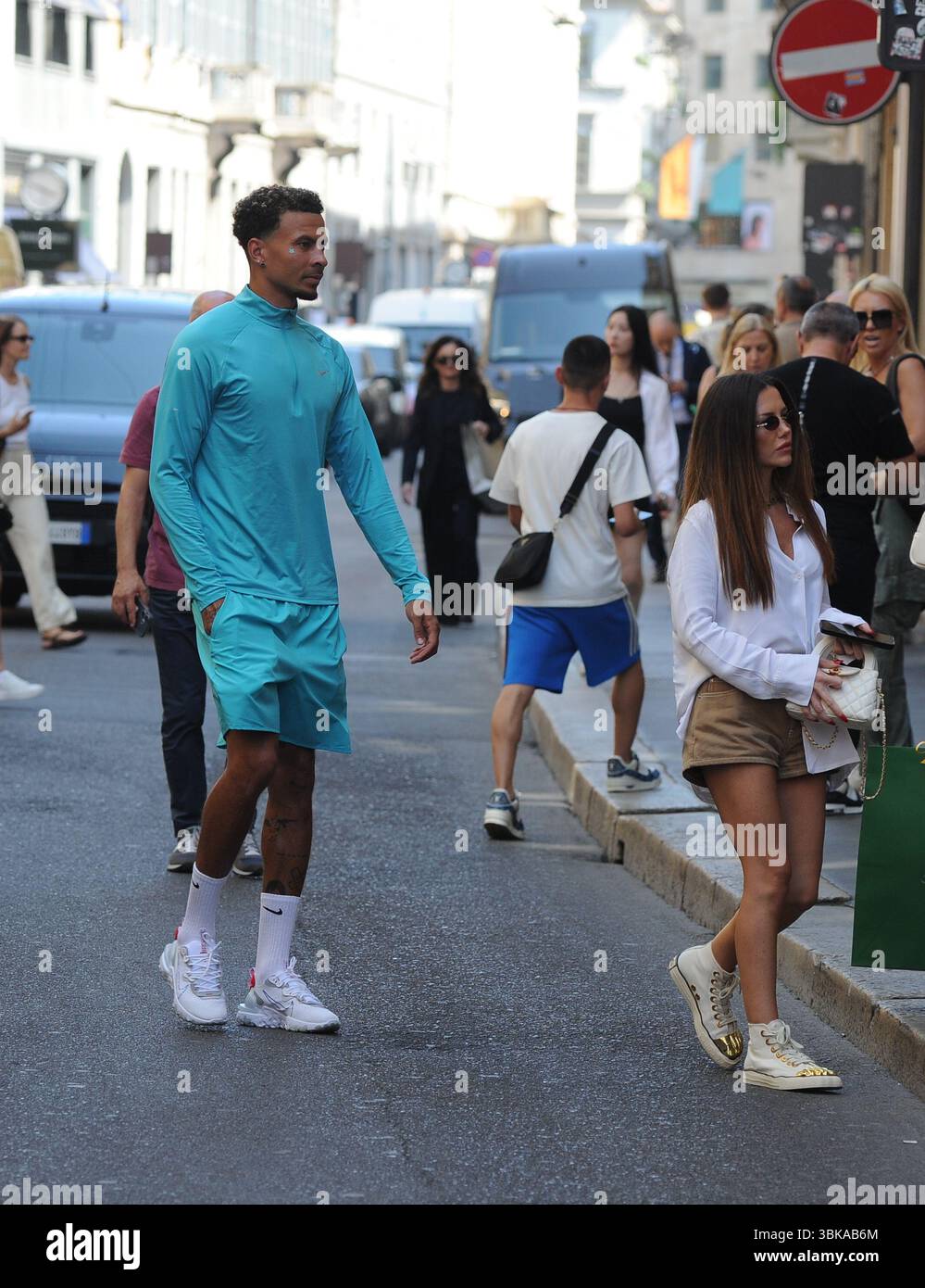Milan Rapper Girlfriend Milan, Dele Alli arrives downtown with his girlfriend Cindy Kimberly ...