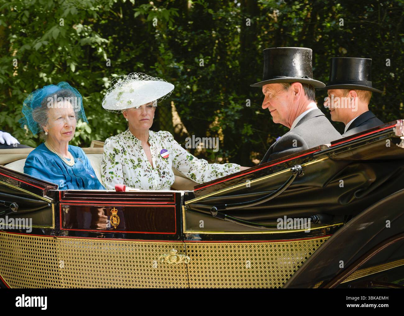 Princess anne royal ascot ascot hi-res stock photography and images - Alamy