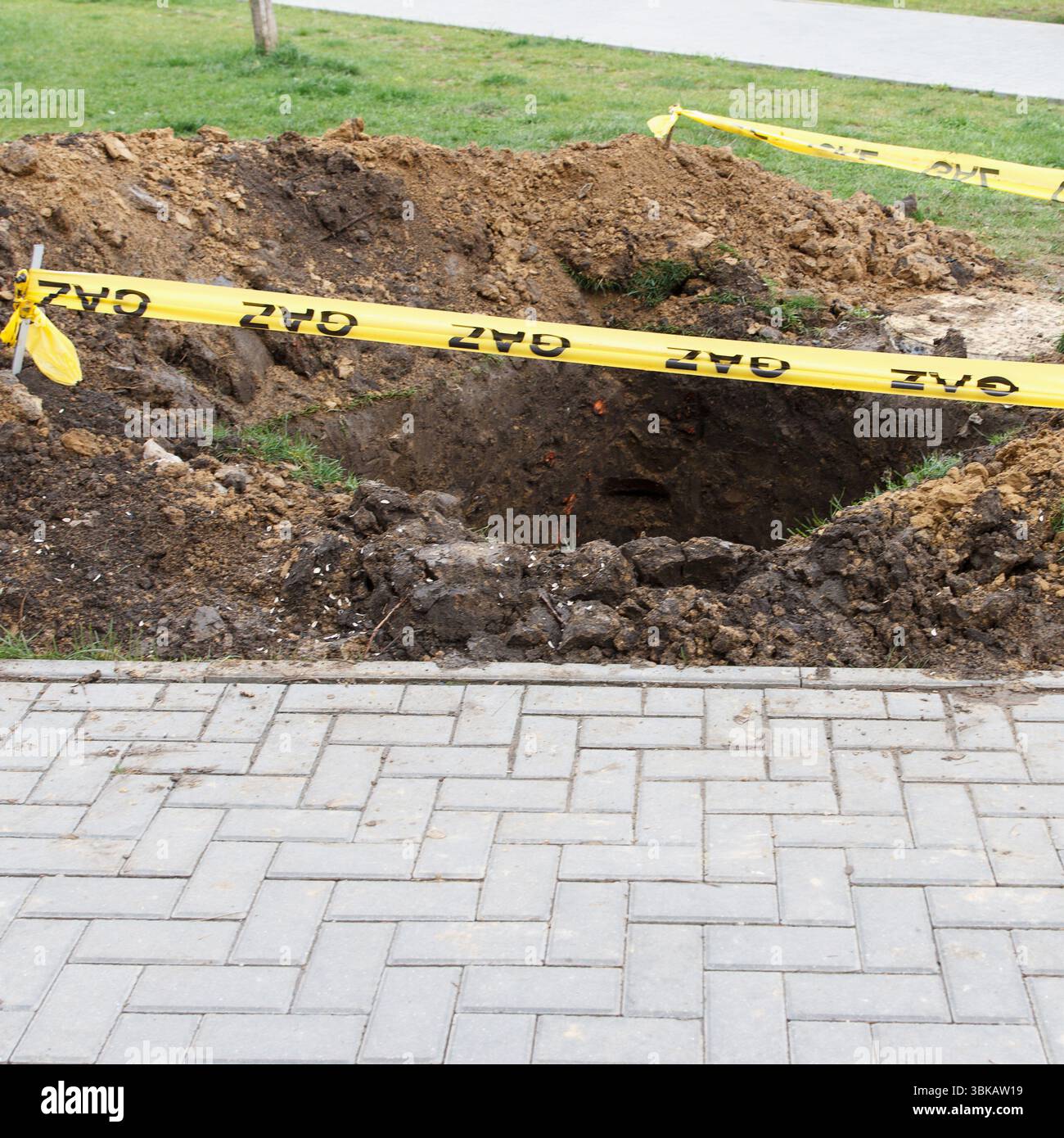 Hazard hole on the ground hi-res stock photography and images - Alamy