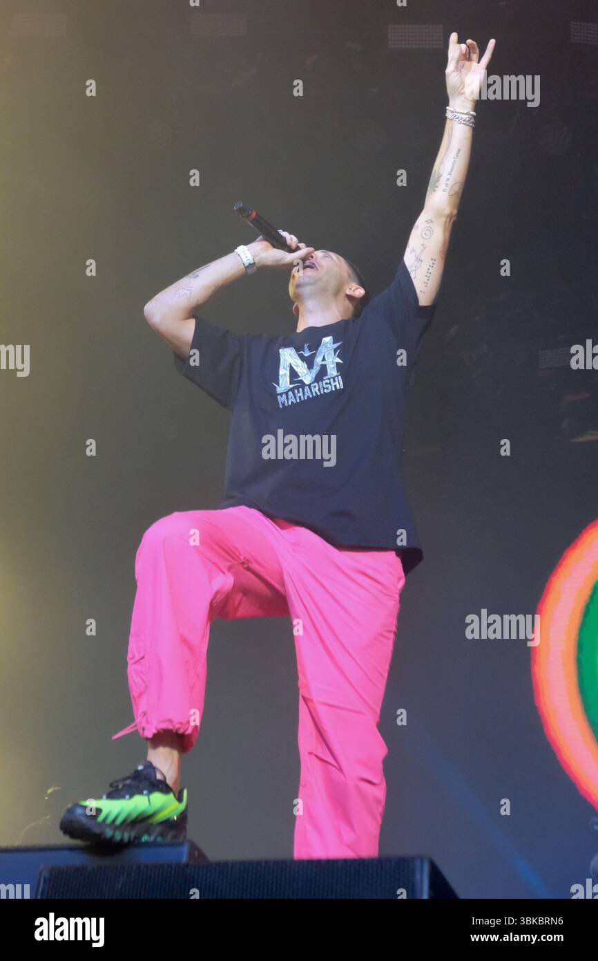 Newport, UK. 19th June, 2025. English musician, singer, songwriter ...