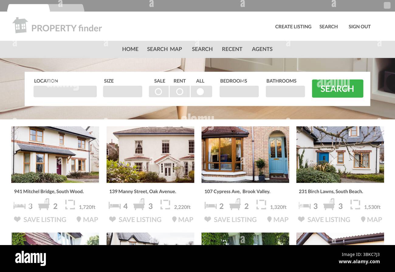 Property illustration not icon hi-res stock photography and images - Alamy