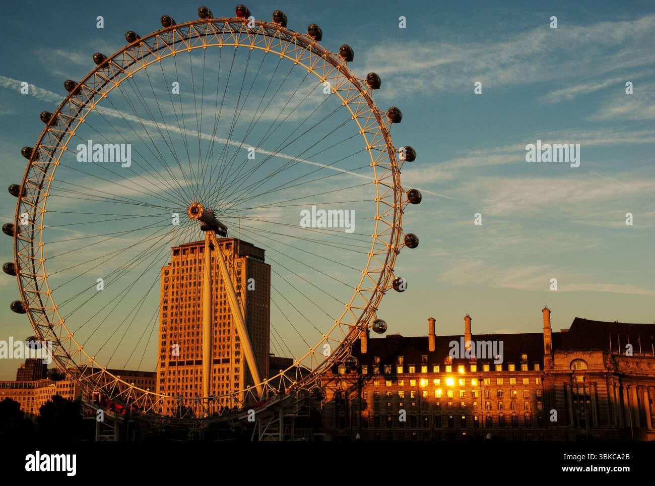London Eye Stock Photo