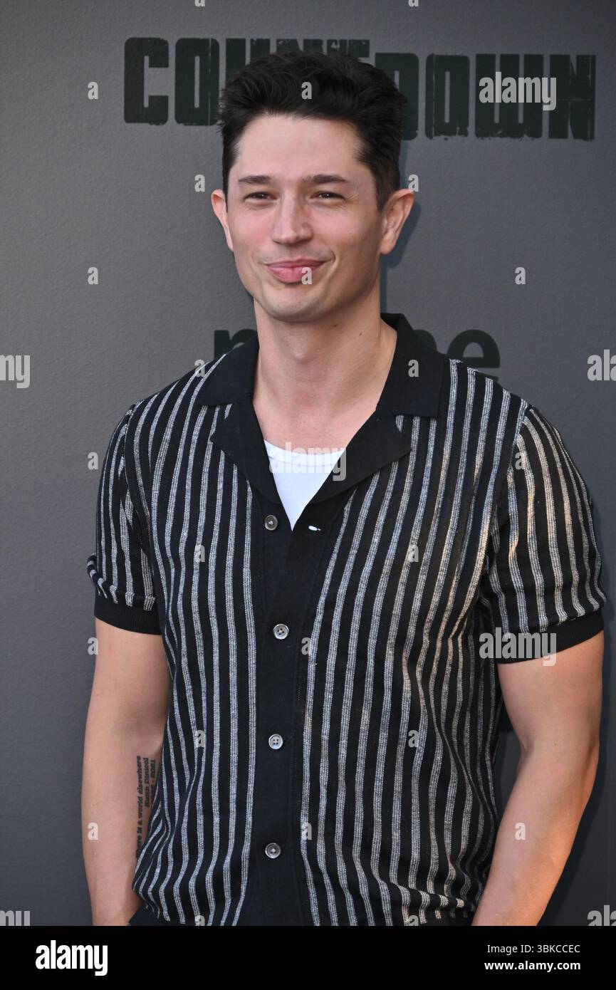 Los Angeles, CA USA - June 18, 2025: Joe Dinicol attends the premiere ...