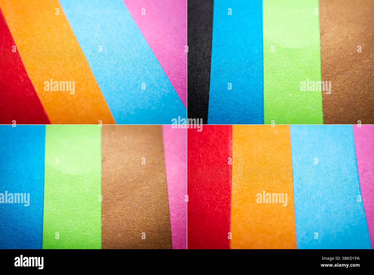 Collection of images with multi color background from a paper of ...