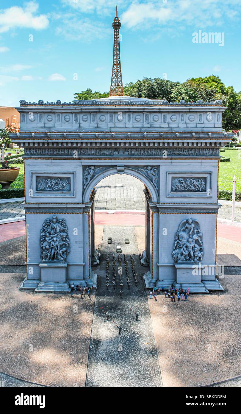Miniature World Landmarks Stock Photo - Alamy