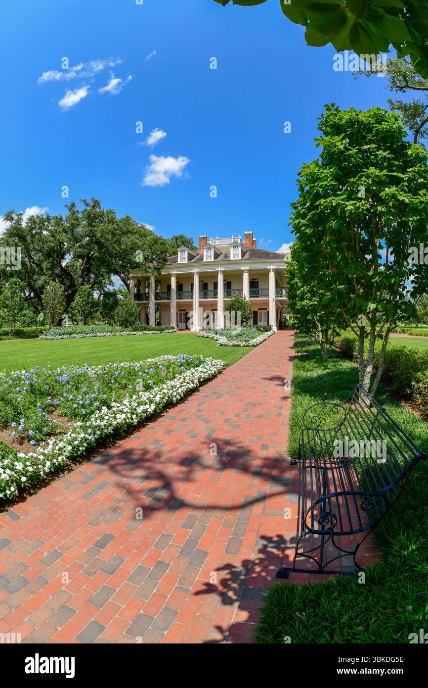 Wunderschone Oak Alley Plantation Louisiana Fotos