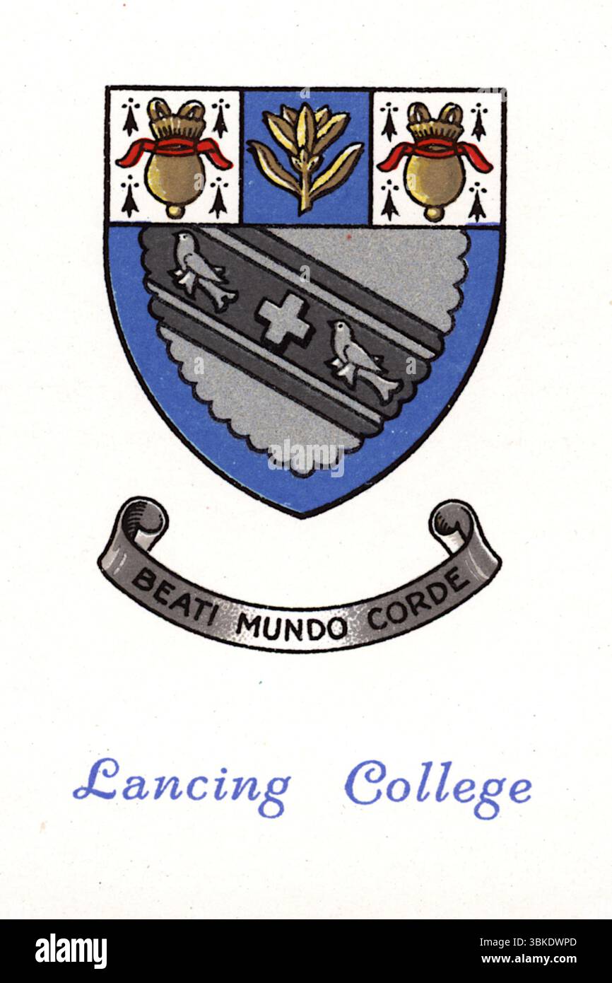 College arms heraldry hi-res stock photography and images - Alamy