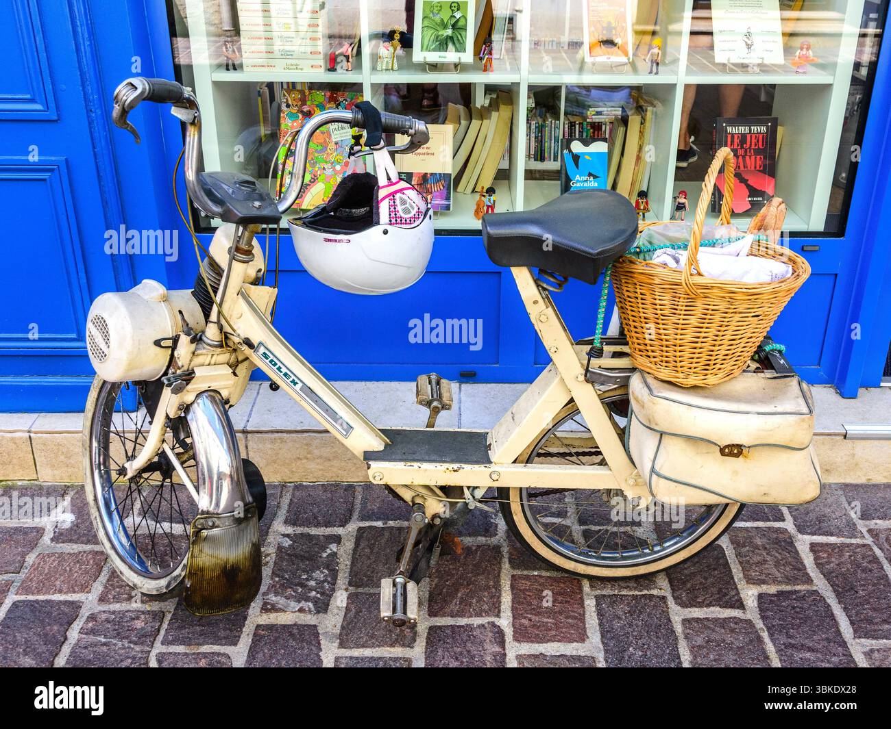Affiche Vintage VeloSolex - Transport Rétro Années 50 - Impression D'art - Plusieurs Tailles