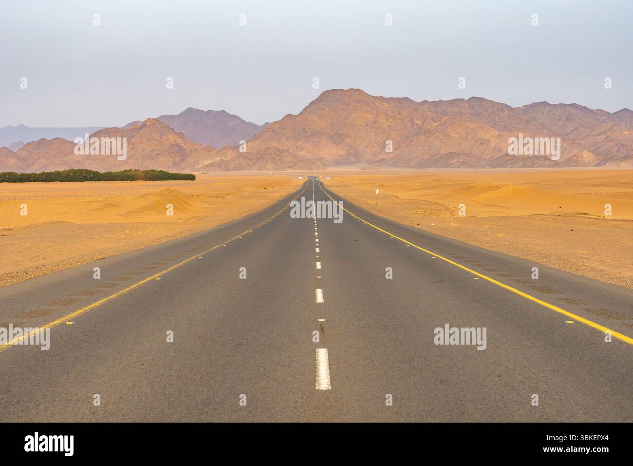 Saudi arabia road from medinah hi-res stock photography and images - Alamy