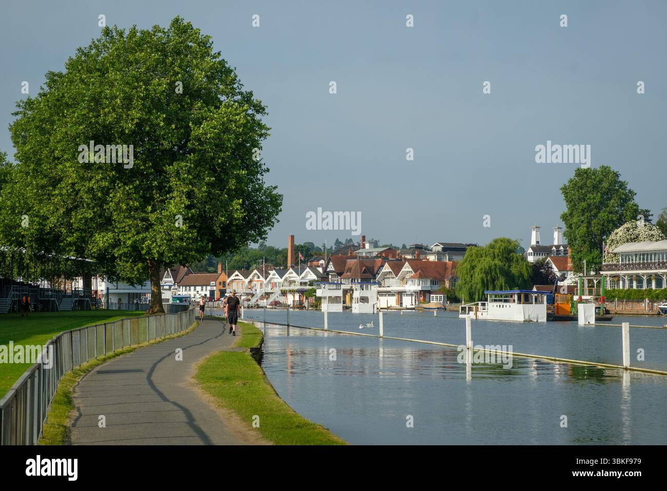 The 2025 Henley Women's Regatta held on the River Thames at Henley-on-Thames Stock Photo