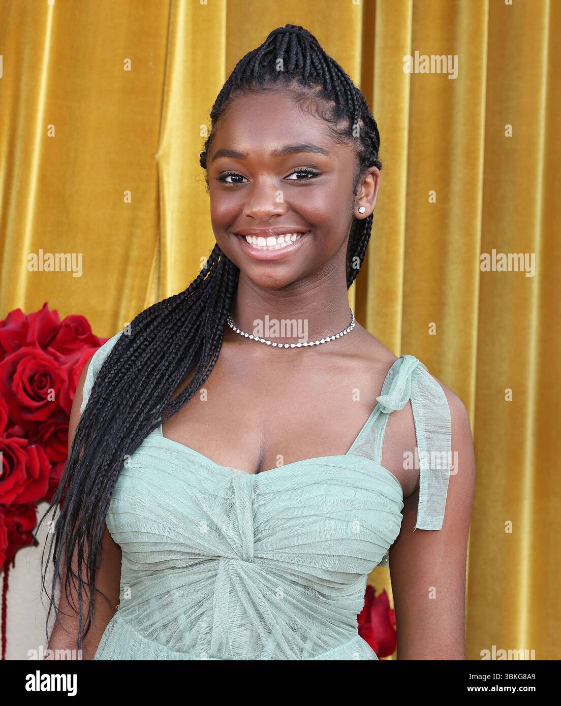 Beverly Hills, USA. 20th June, 2025. Kyrie McAlpin arrives at The 5th Annual Hollywood Unlocked Impact Awards held at The Beverly Hilton Hotel in Beverly Hills, CA on Friday, June 20 2025. (Photo By Juan Pablo Rico/Sipa USA) Credit: Sipa USA/Alamy Live News Stock Photo