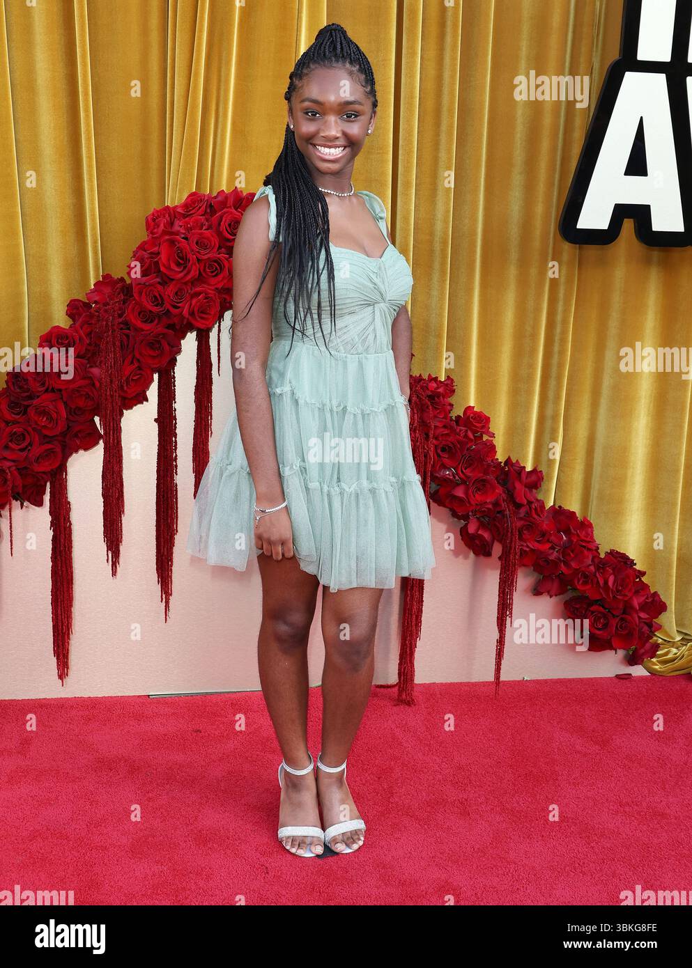 Beverly Hills, USA. 20th June, 2025. Kyrie McAlpin arrives at The 5th Annual Hollywood Unlocked Impact Awards held at The Beverly Hilton Hotel in Beverly Hills, CA on Friday, June 20 2025. (Photo By Juan Pablo Rico/Sipa USA) Credit: Sipa USA/Alamy Live News Stock Photo