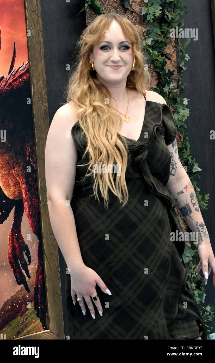 Los Angeles, United States. 07th June, 2025. Actress Brittany Broski ...