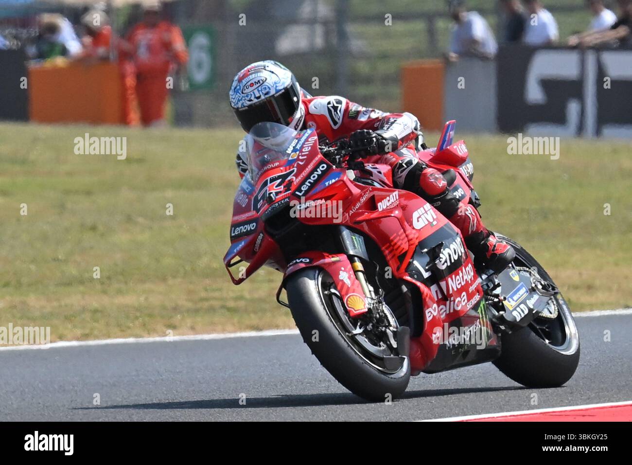 Francesco Bagnaia of Italy riding the Ducati Team (63) during the Grand ...