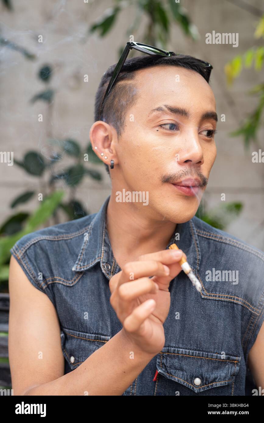 Smoking gay pride hi-res stock photography and images