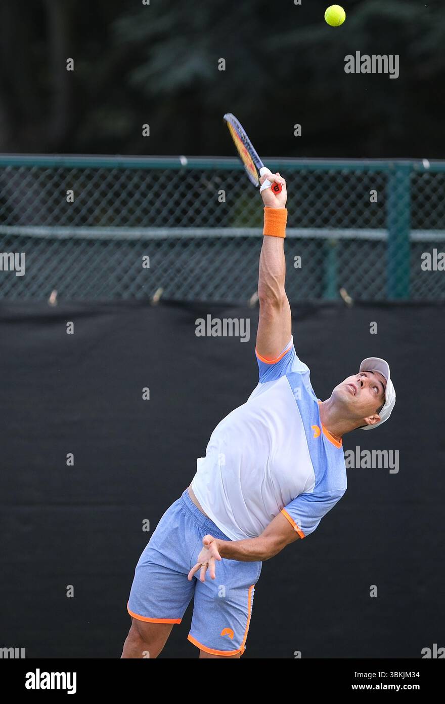 Todd Romboli Nottingham, UK. 21st June 2025; Lexus Nottingham Tennis Centre ...