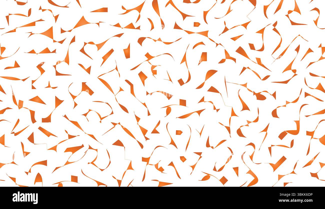 abstract vector illustration pattern background intricate surface waves warm color Stock Vector