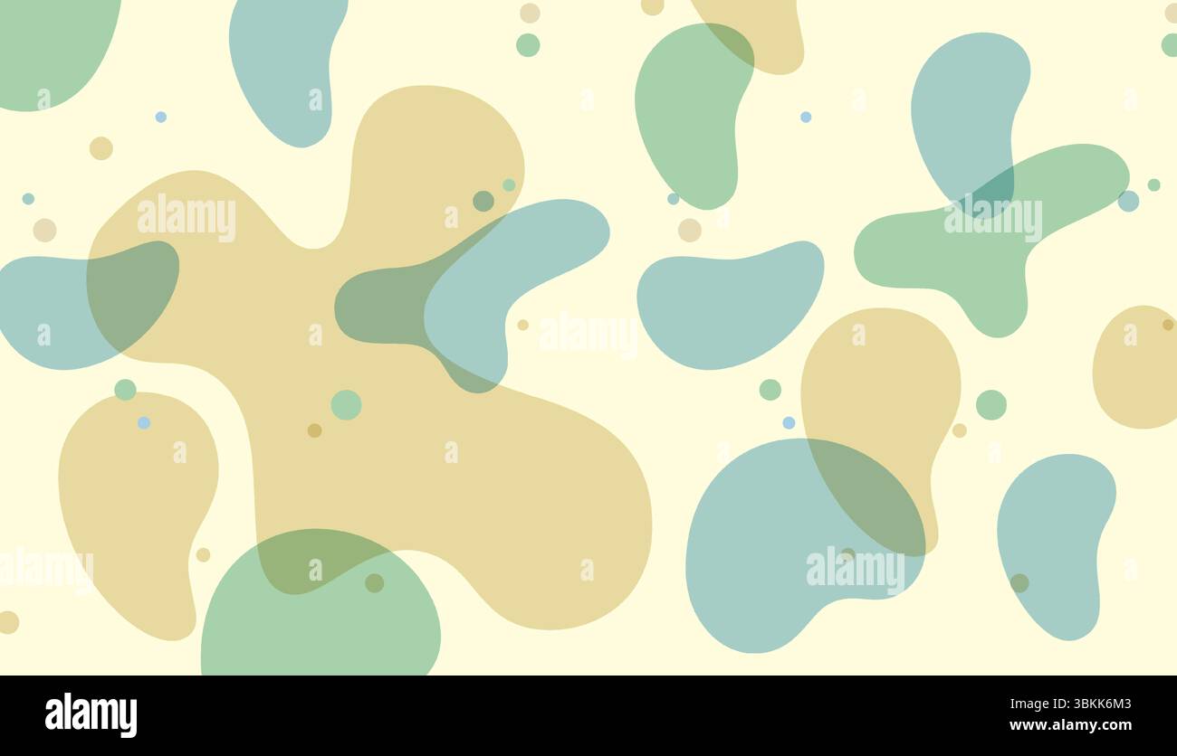 abstract fluid shape vector modern pastel color background Stock Vector