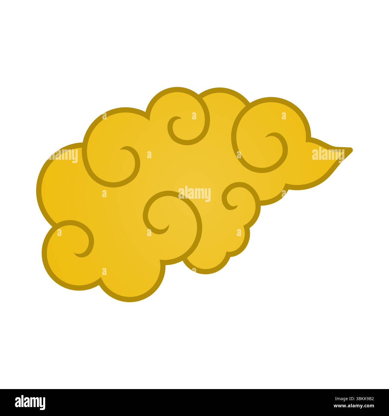 chinese auspicious clouds icon symbol vector illustration Stock Vector