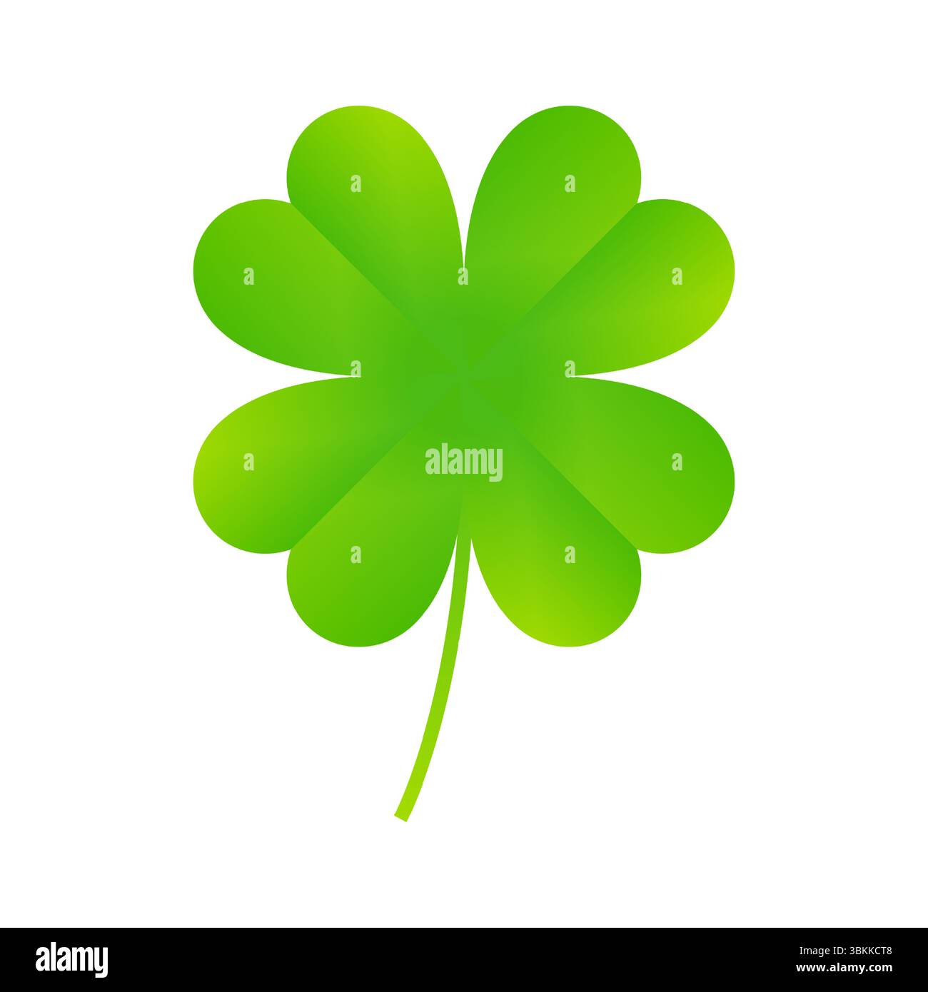 green clover leaf design vector illustration Stock Vector