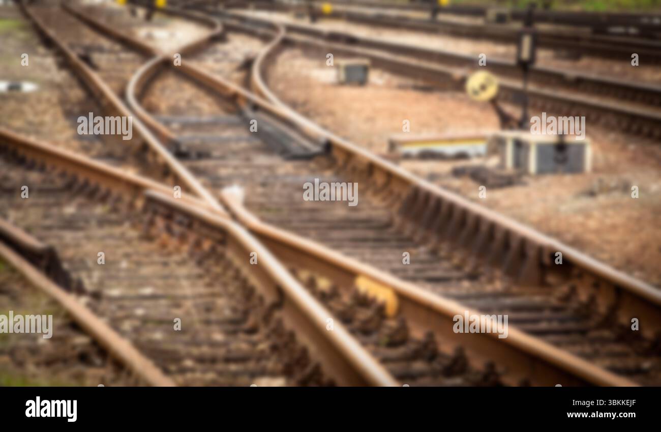 Rail yard hi-res stock photography and images - Alamy