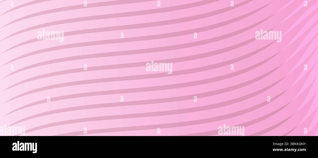 purple pink gradient background with subtle wavy lines vector illustration Stock Vector