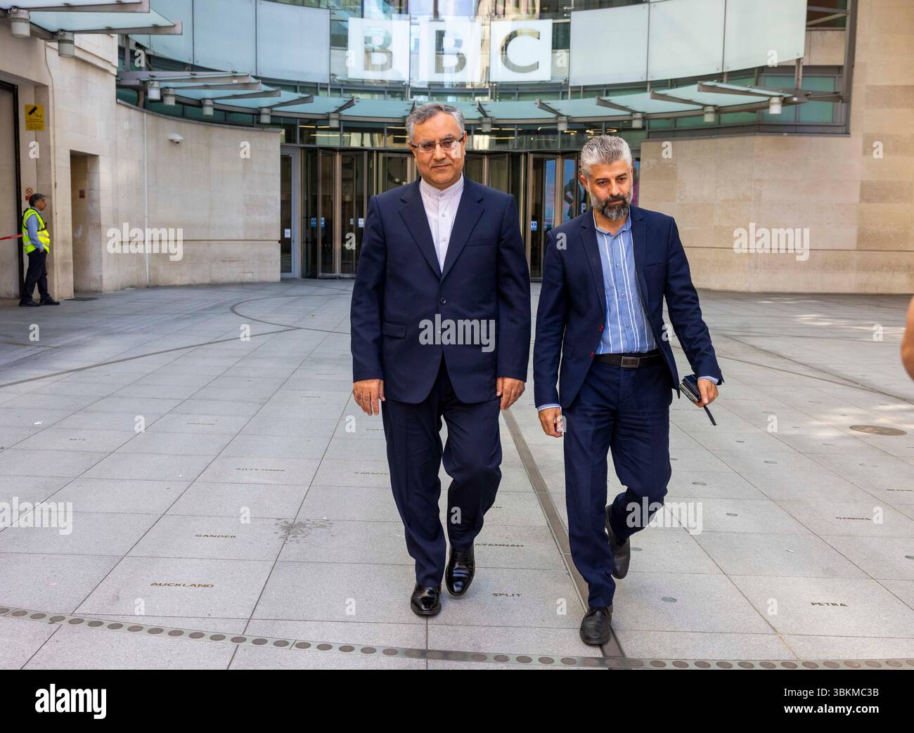 London, UK. 22nd June, 2025. The Iranian Ambassador to the UK, Seyed ...