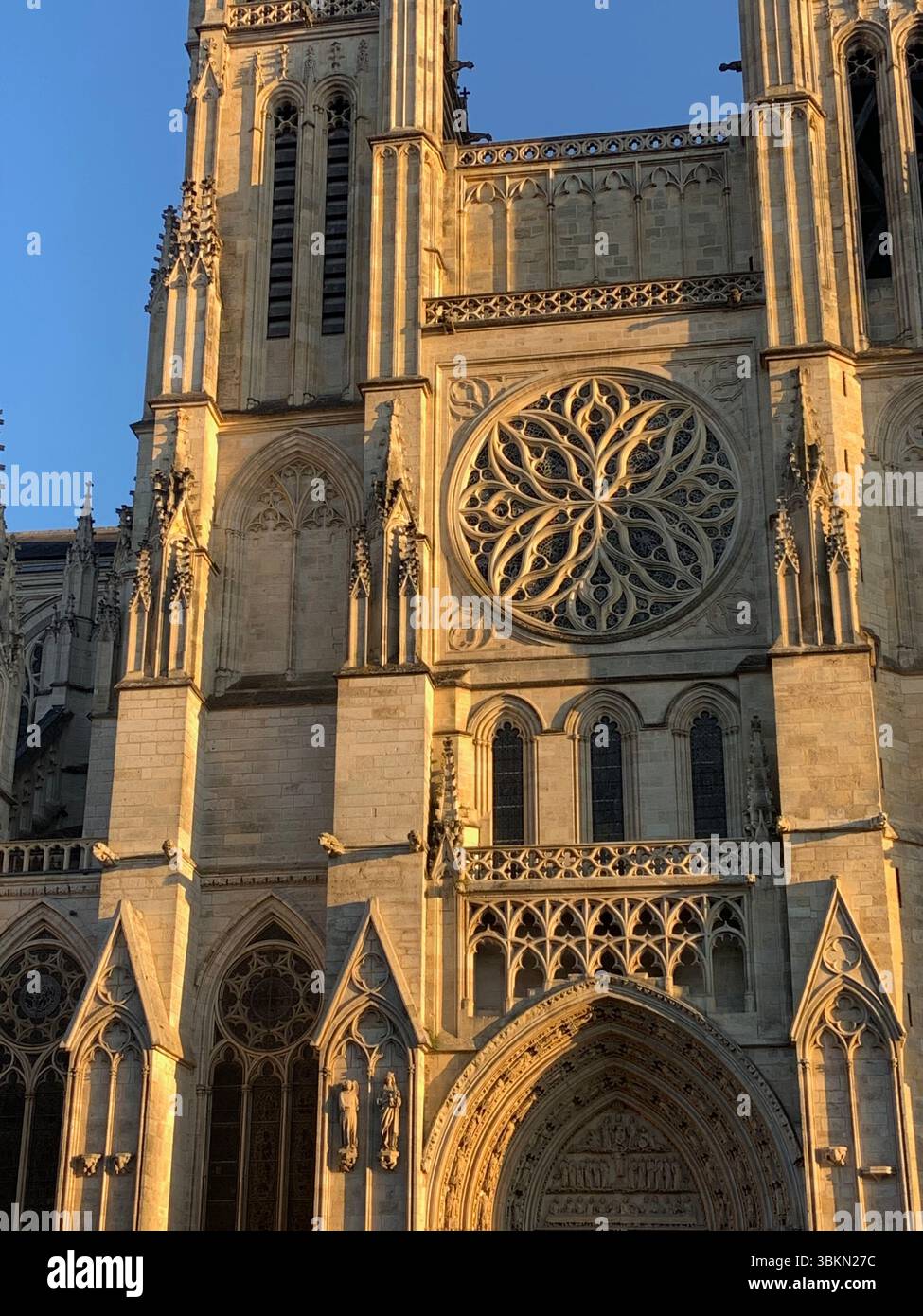 st andre cathedral Bordeaux - Smartphone Captured Stock Image
