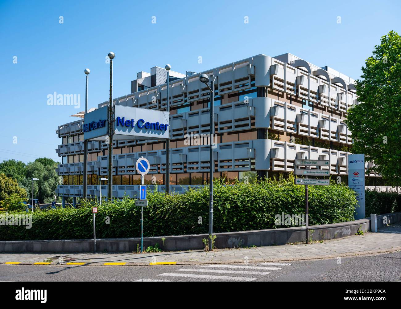 Net Center The Proximus Net Center in Evere, Brussels Capital, Belgium 19 June ...