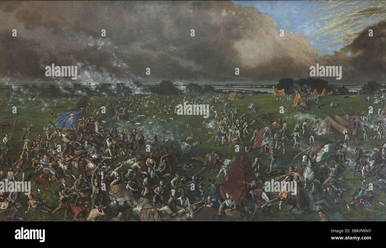 The Battle of San Jacinto refers to at least two paintings by Henry ...