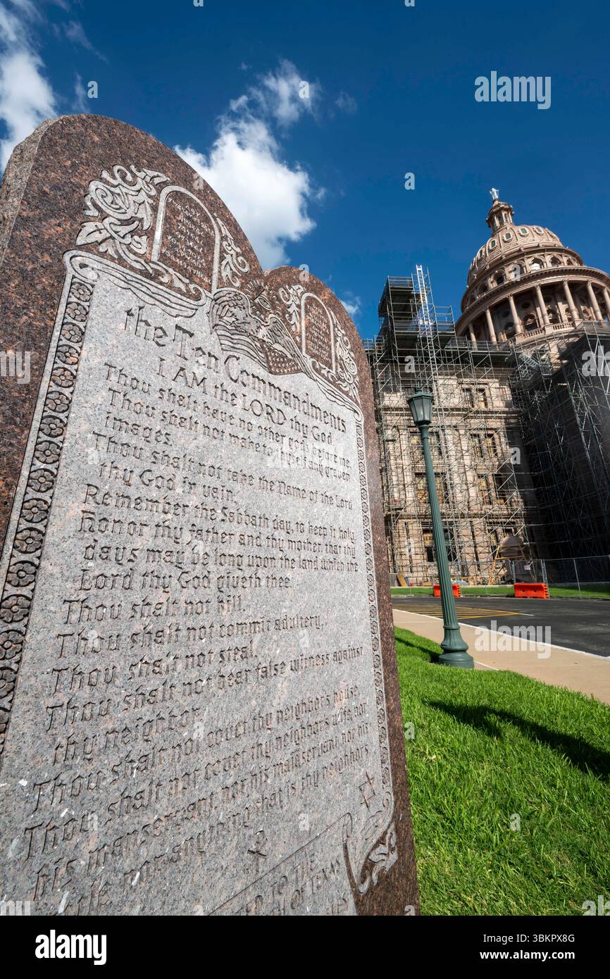 Ten Commandments Bill Ten commandments bill hi-res stock photography and images - Alamy