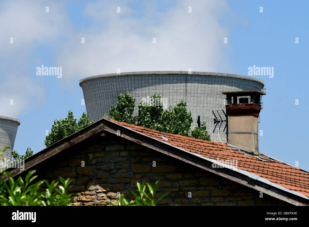 Bugey nuclear power plant hi-res stock photography and images - Alamy