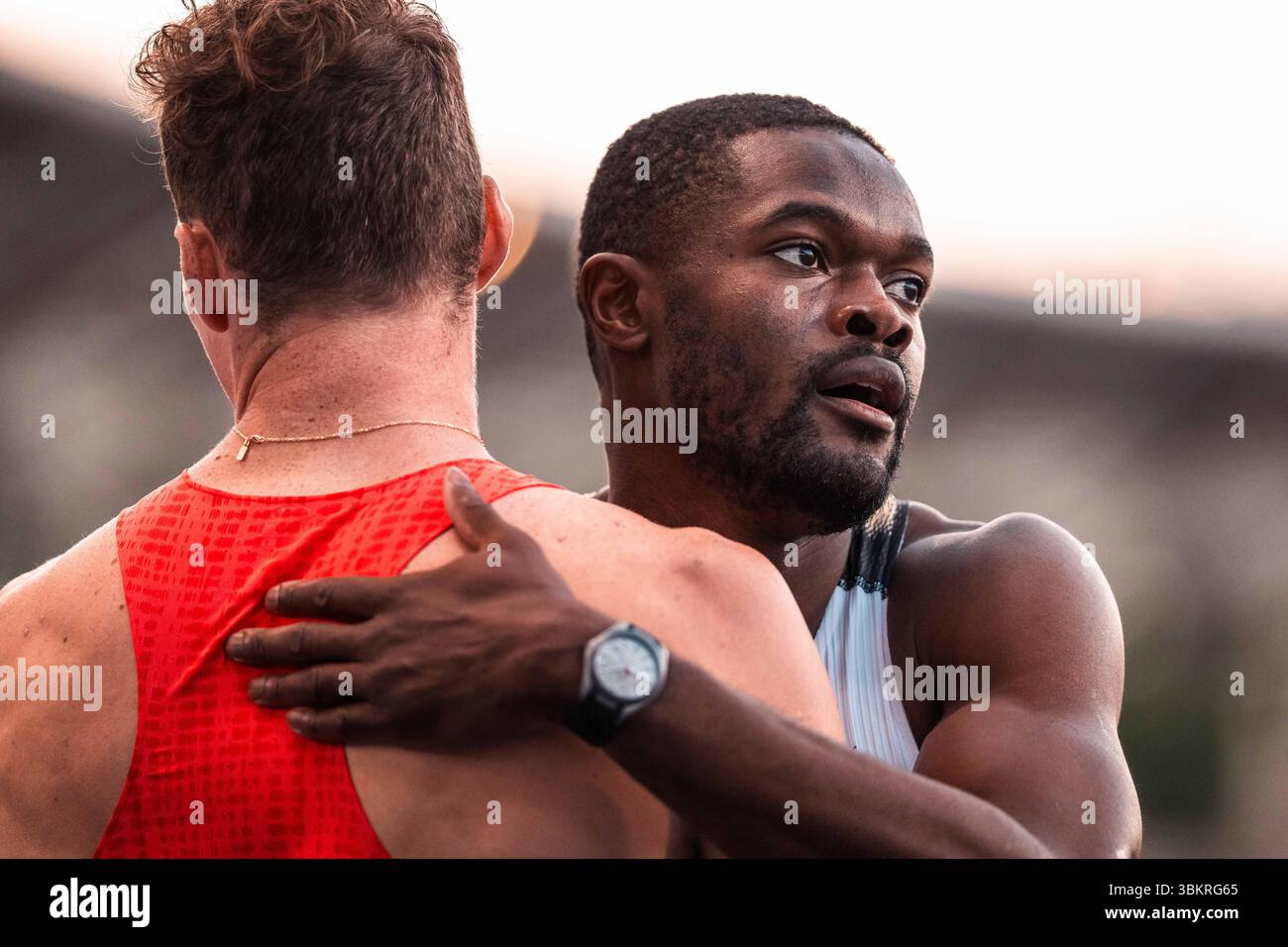 BENJAMIN Rai (USA), 400m Hurdles Men during the Meeting de Paris, Wanda ...