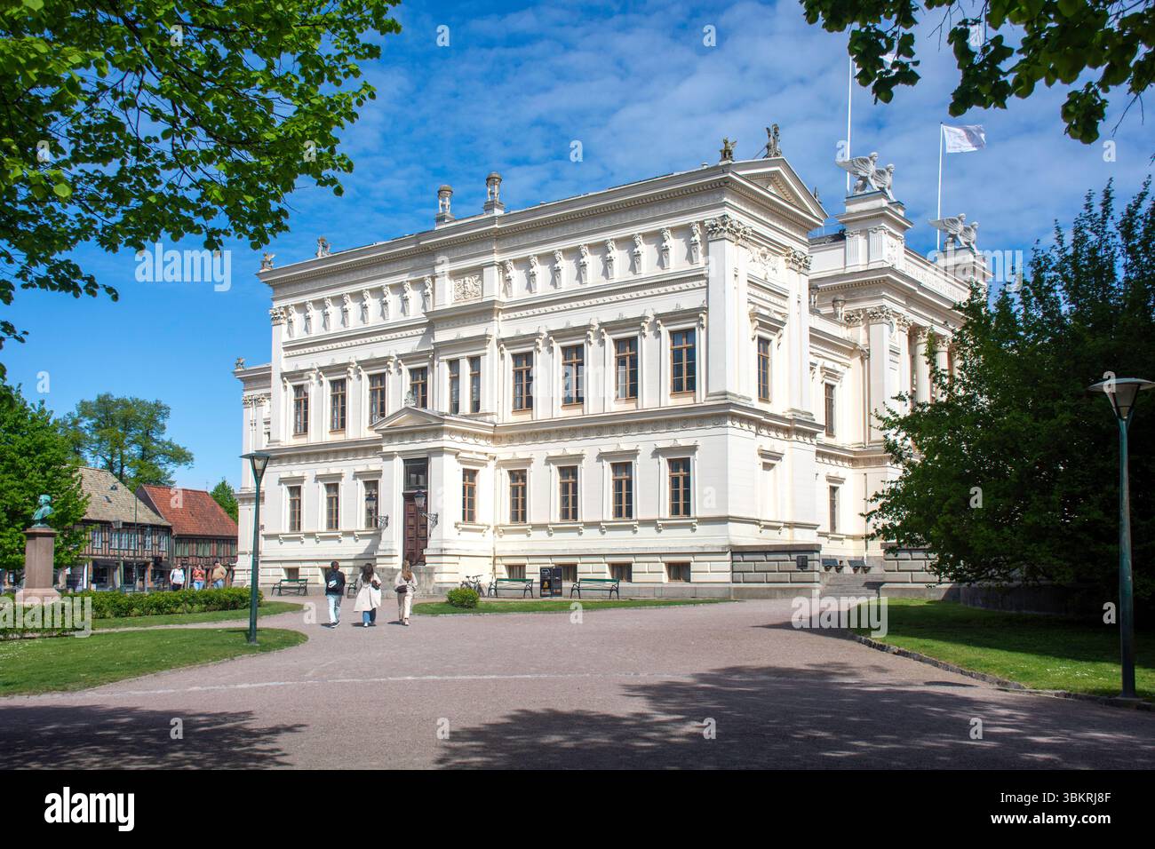 Lund University Main Building (Universitetshuset i Lund) Lundagård Park ...