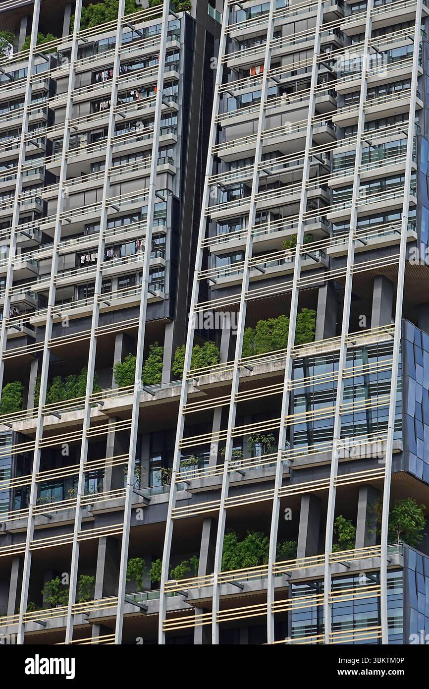 Picture of Singapore, South Beach is a commercial and residential complex located ...