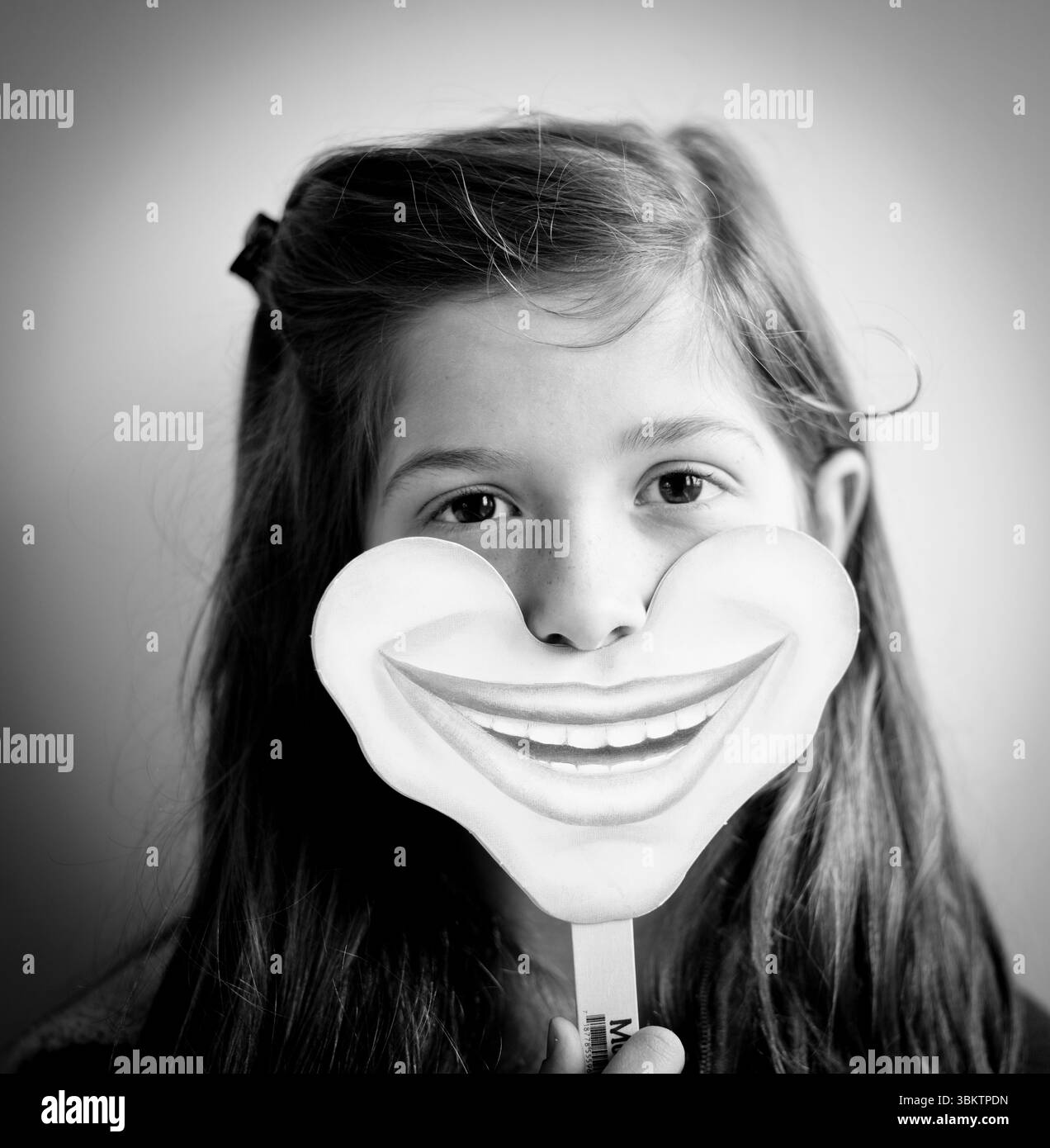 One smile Black and White Stock Photos & Images - Alamy