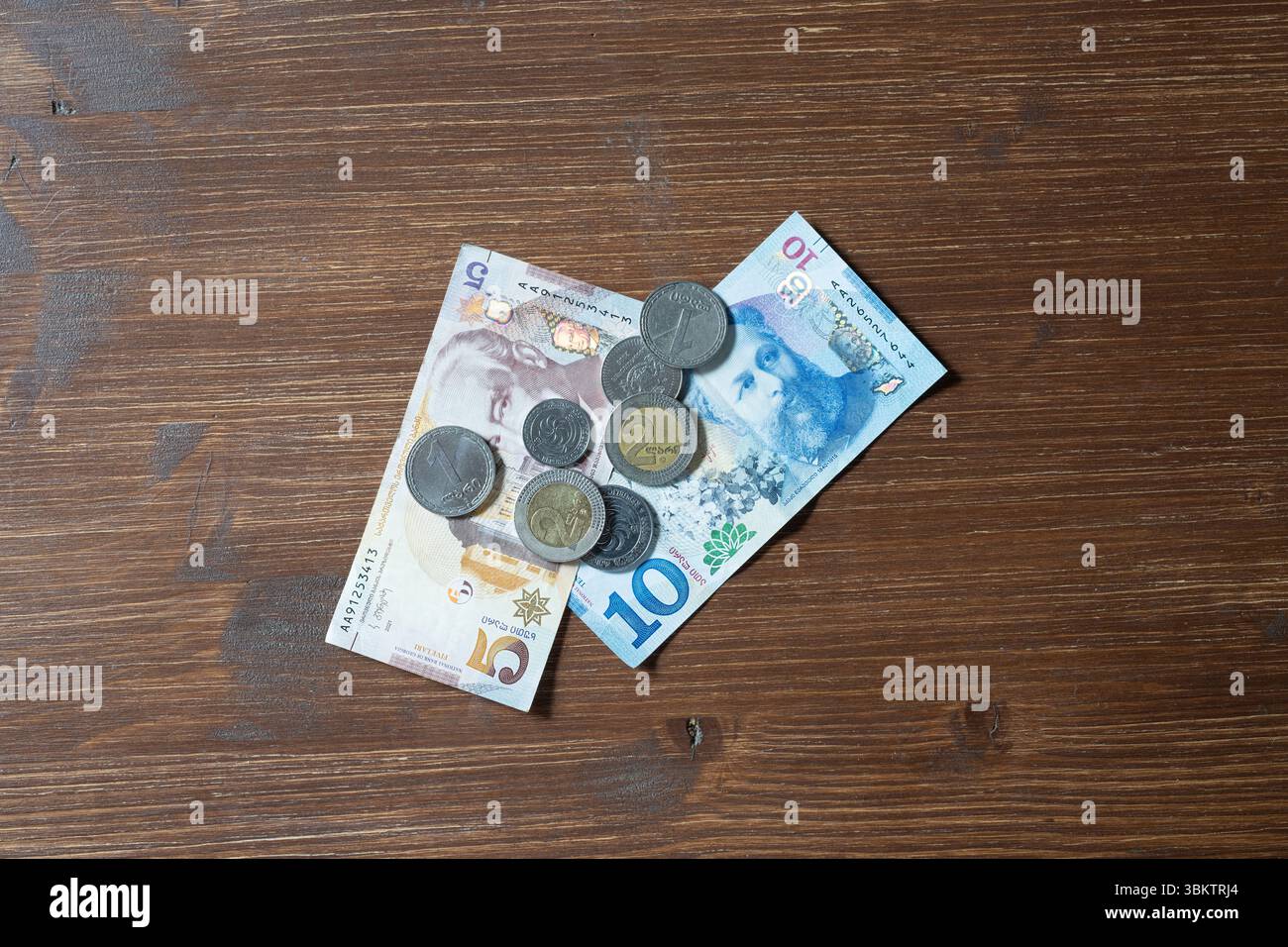 Lari banknotes hi-res stock photography and images - Alamy