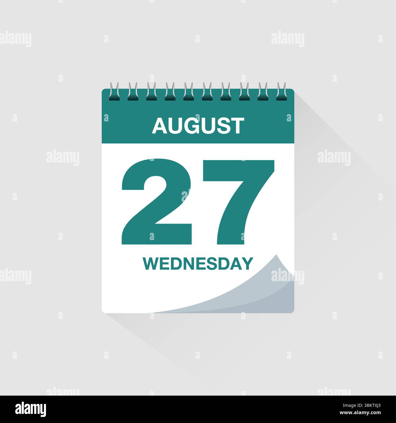 Calendar day 27 Stock Vector Images - Alamy