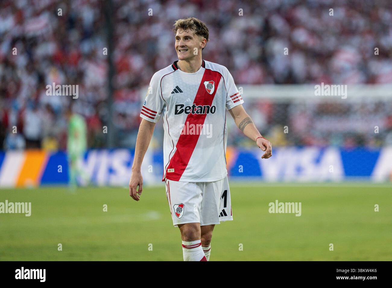 River Plate forward Facundo Colidio (11) during a 2025 FIFA Club World ...