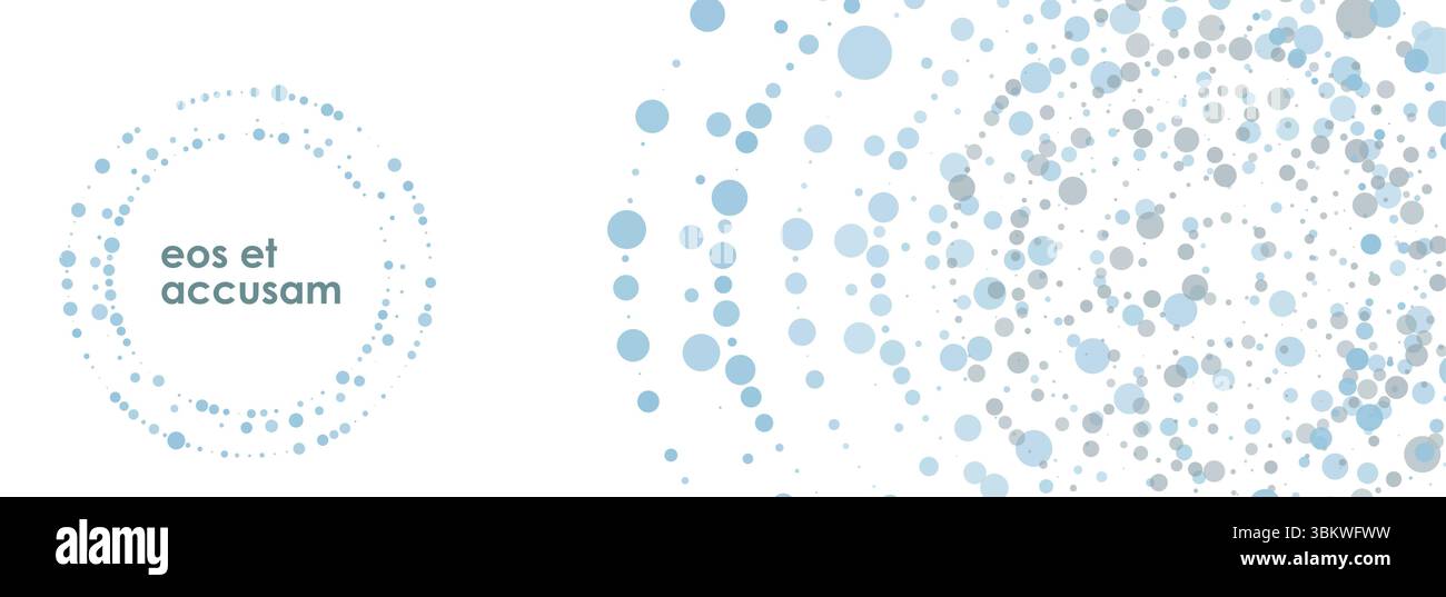 Circles ceiling with a circular pattern of colors dots Stock Vector
