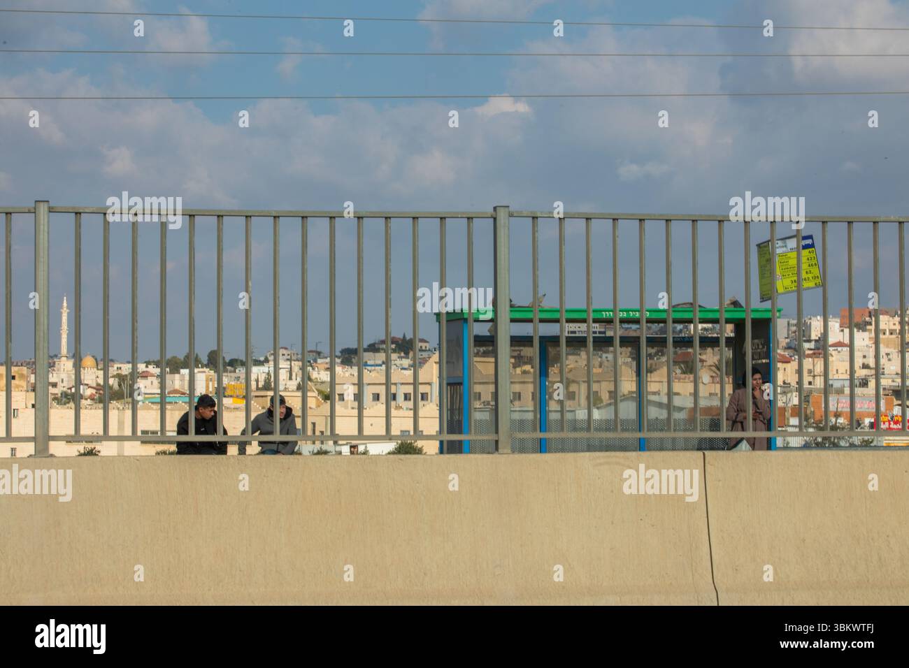 Hura, or Houra (حورة) is a Bedouin town in the Southern District of Israel. It is located near Beersheba and beside the town Meitar. The town was esta Stock Photo