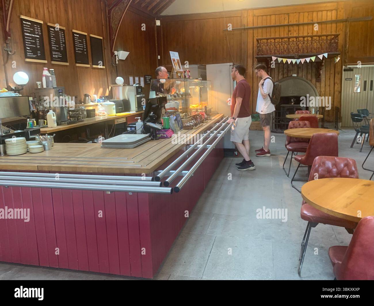 Ulverston Newby Bridge Lakeside lake district Swan Hotel  River Leven Lake Windermere Ambleside water lake sports sport boats boat Cumbria people UK - Smartphone Captured Stock Image