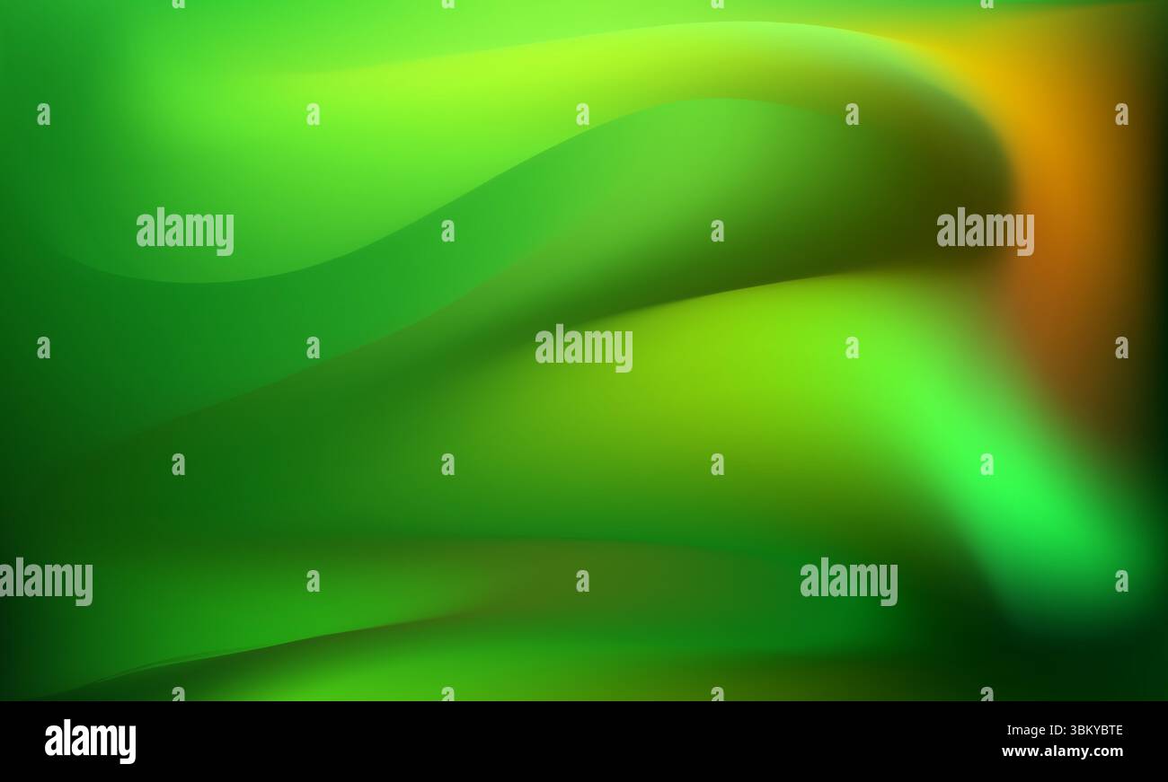 Dark green gradient background. Forest green nature bg. Stock Vector