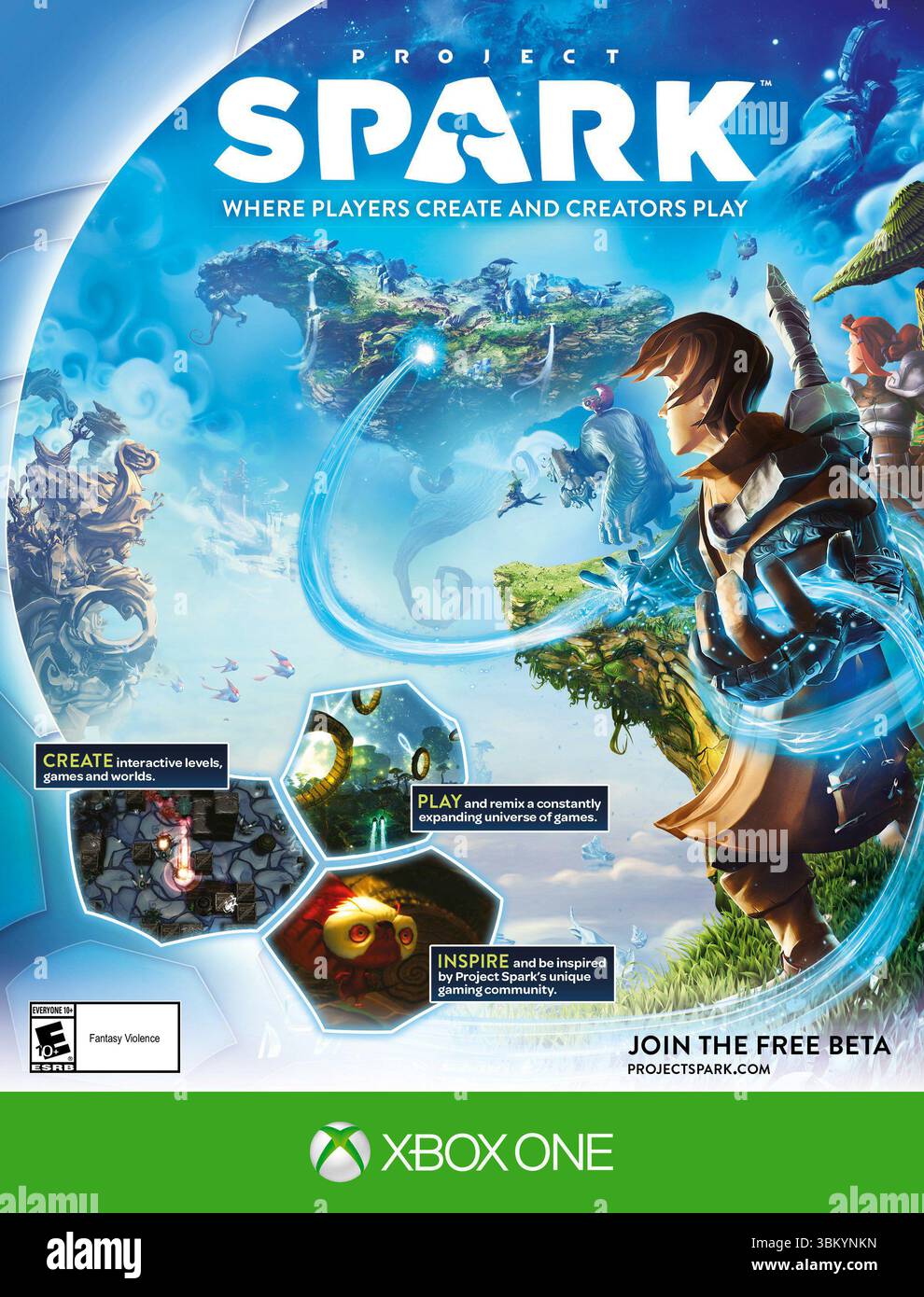 2014 Project Spark game creation system developed by SkyBox Labs and ...
