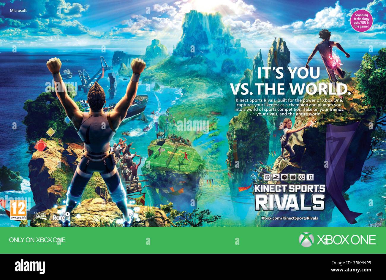 2014 Kinect Sports Rivals video game developed by Rare for Xbox one ...