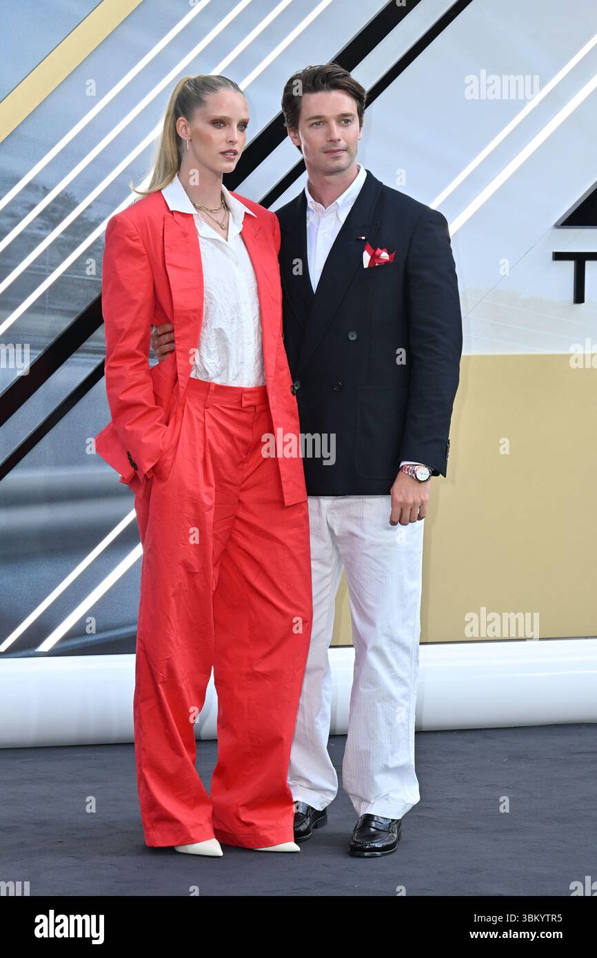 London, UK - 23 June 2025 Abby Champion and Patrick Schwarzenegger at