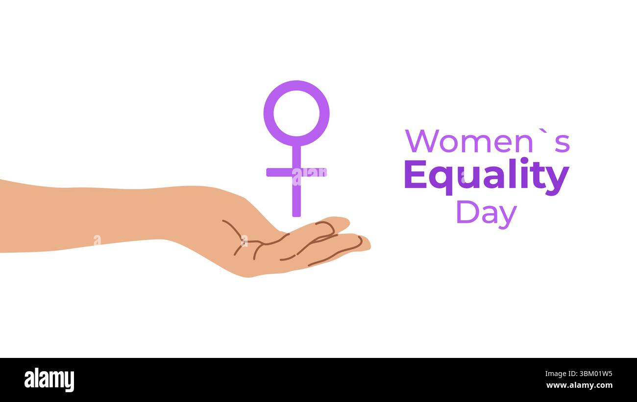 Womens Equality Day USA on August 26. Banner Design Poster Web Page ...